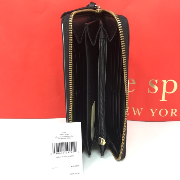 Kate spade neda wilson Road French black stripe - Picture 4 of 5